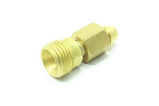 Переходник рукавный (G1/4&quot; гайка-М16 наружная, правые; 43 мм) СваркаДжет 4,30101E+12