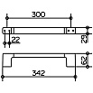 Поручень Keuco Collection Moll 12707010000