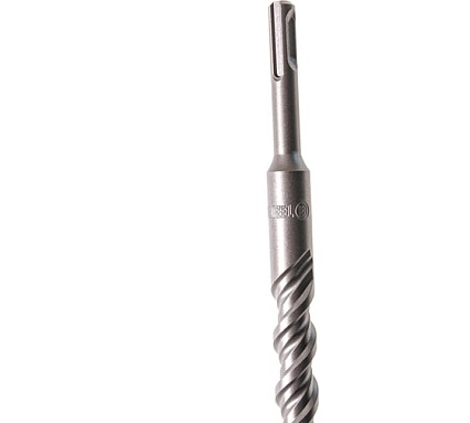 Бур по бетону, двойная спираль, Cobalt W-tip (18x310 мм; SDS PLUS) Denzel 705044
