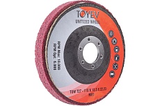 Круг нетканый прессованный TUW (115x22x13.5 мм; 3AM) Toyev 005024