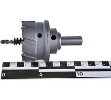 Коронка по металлу HM (57х28 мм; хвостовик 13 мм; комплект) D.BOR HS-HM-28-057-T