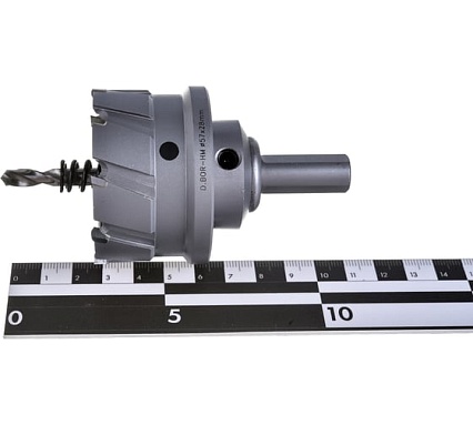 Коронка по металлу HM (57х28 мм; хвостовик 13 мм; комплект) D.BOR HS-HM-28-057-T