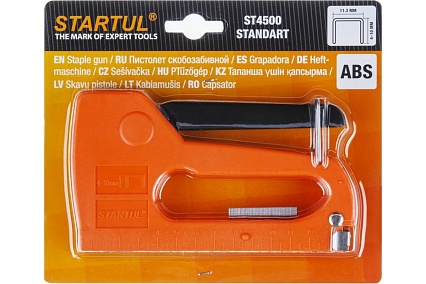 Строительный степлер STARTUL пластмассовый 4-10 мм Standart ST4500