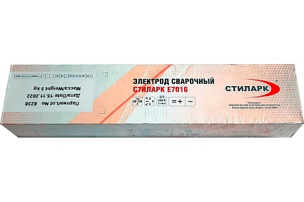 Электрод сварочный E7016 4x450 мм, 6.5 кг Стиларк SE7016-4