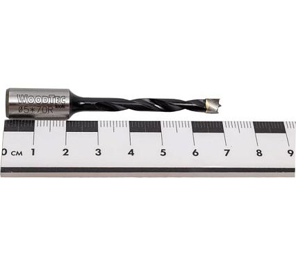 Сверло глухое 5x35x70 мм, S10x20 мм, R Woodtec ИН 359058