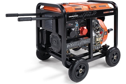 Дизельный генератор с функцией Dual Power Daewoo DDAE 9000DXE-3 (2024)