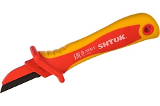Нож для снятия изоляции SHTOK 1000В VDE 14002