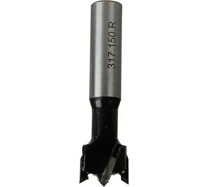 Сверло присадочное чашечное 15x57x10 мм, для ЛДСП, правое WOODWORK 317.150.R