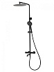 Душевая стойка Wonzon&Woghand Stick WW-88739903-MB термостат, черный матовый