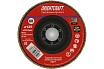 Круг лепестковый торцевой Orientcraft 125x22 мм, Р60, керамическое зерно, выпуклый 116.00cra60G