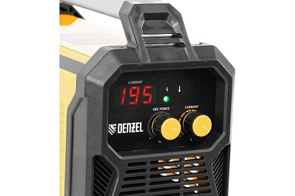 Инверторный аппарат дуговой сварки Denzel dm-200 standart, 200 а 94325