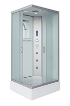 Душевая кабина Niagara NG 33984-14QF 90x80 стекло матовое, пульт управления, гидромассаж