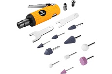 Пневматическая шлифмашина Deko DKPT02 SET 3 с набором 15 предметов 018-1102