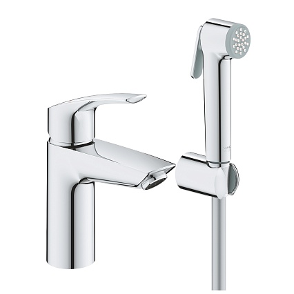 Смеситель для раковины Grohe Eurosmart 23124003 с гигиеническим душем