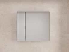 Зеркальный шкаф Style Line Лима 80x70 см белый матовый ЛС-00002344