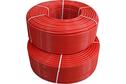 Труба EVER PLAST из полиэтилена повышенной термостойкости PE-RT 20x2,0 (200м) красная 554123
