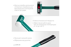 Безынерционный молоток Kraftool Dead Blow 450 г, 30 мм 2078-30