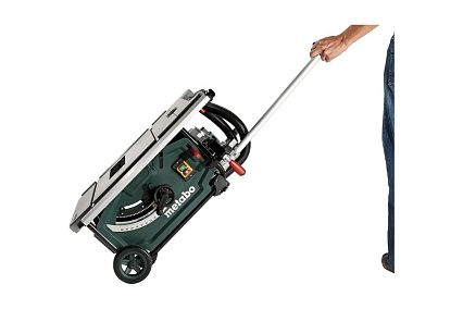 Дисковая настольная пила с ножками и колесами Metabo TS 216 600667000
