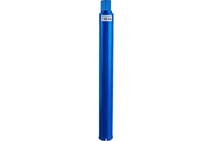Коронка алмазная (62х450 мм; 1 1/4") для установок алмазного бурения KEOS DC062.500