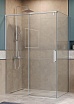 Душевой уголок BelBagno SOFT_CLOSE-1-AH-1-130/80-C-Cr 130x80 прозрачный, хром