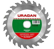 Диск пильный по дереву Optima (180х30/20 мм; 30Т) Uragan 36801-180-30-30_z01