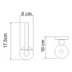 Держатель туалетной бумаги WasserKRAFT Diemel K-2297