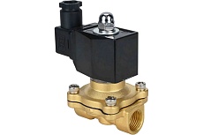 Электромагнитный клапан DN.ru двухходовой VS2W-300E-NC Ду25 Ру10 латунь, EPDM 220B AC D130-01708