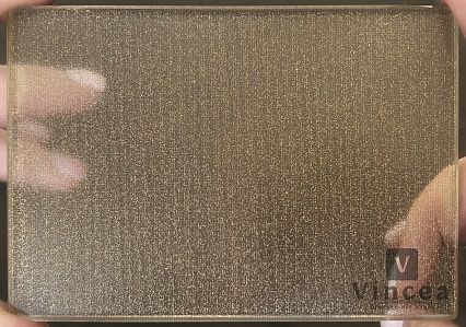 Душевая перегородка Vincea Walk-In VSW-1HP120GWBG 120x200 брашированное золото, золотые нити