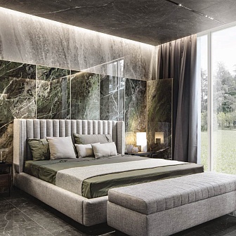 Керамогранит Rex Ceramiche Heritage Luxe Emerald Glossy 6 mm Ret 120x280 см, 774700