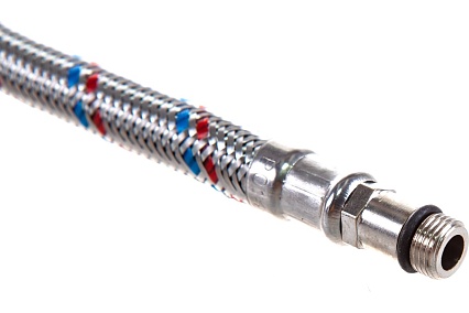 Подводка СТМ для смесителя, сталь, 1/2xM10x 50 см, пара CWFHS050