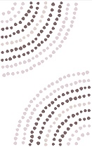 вставка Creto Monica wave 25x40 см, 04-01-1-09-05-01-2847-1