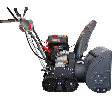 Бензиновая снегоуборочная машина Verton ice sb-1161lte 8,1 квт/ 11 л.с, v 337 куб. см, ширина/высота 61/51 см, гусеницы, фара, электрозапуск 01.9676.14795