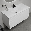 Тумба с раковиной Iddis Bild 100 см белый BIL10W0i95K