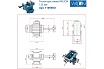 Крестовые тиски 125 мм WILTON 11695RU