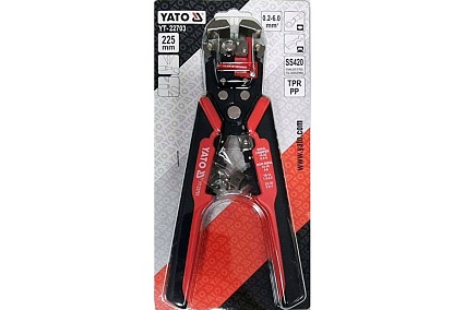 Съемник изоляции Yato 225мм, многофункциональный YT-22703