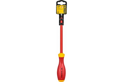 Диэлектрическая отвертка IEK ARMA2L 3 SL6,5x150 K3 A2L3-SC30-K3-SL-65-150