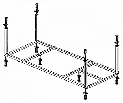 Каркас Cezares Metauro Corner 180x80