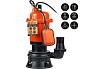Насос дренажнo-фекальный SKIPER WQ8-1.5X (с измельчителем, 1500 Вт, 250 л/мин, чугун, попл.выкл) 00-00014945