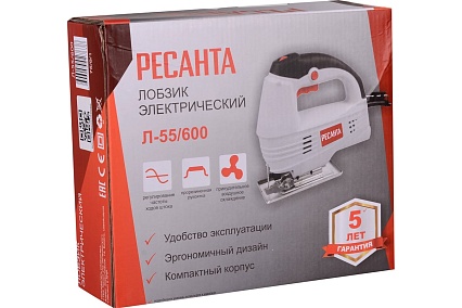Электрический лобзик Ресанта Л-55/600 75/9/1