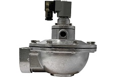 Импульсный электромагнитный клапан для рукавных фильтров ArTorq IK50R.24DC мембранного типа, резьбовой, диафрагма NBR