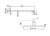 Верхний душ BelBagno Romano ROM-SLD-CRM