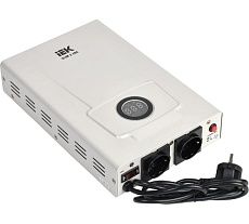 Однофазный стабилизатор напряжения IEK настенный 2кВА SLIM IVS22-1-002-09