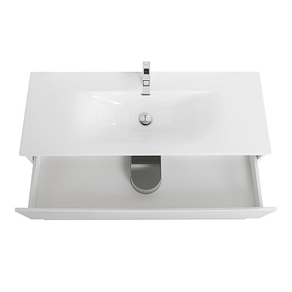 Мебель для ванной BelBagno Marino-Cer-N 120 см Bianco Lucido