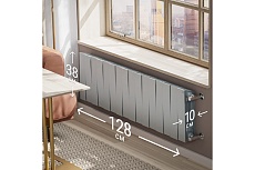 Радиатор Royal Thermo PianoForte 300 /Silver Satin - 16 секц. НС-1346079