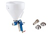 Краскораспылитель Dgm Air Gun 700 (HP, сопло ф 4, 6, 8мм, верх. бак 5000мл) DAG700-H40