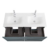 Тумба с раковиной BelBagno Uno 120 см, 4 ящика, Голубой матовый