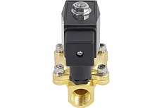 Электромагнитный клапан DN.ru соленоидный двухходовой VS2W-200N-NC Ду20 Ру10 220B AC D130-01009