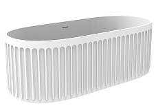 Ванна из искусственного камня Timo Kiara KIARA1680 168x74 см белый матовый