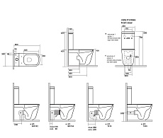 Бачок для унитаза Kerasan Tribeca/Aquatech 378101