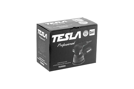 Орбитальная шлифовальная машинка Tesla TS300A 300Вт диаметр 125мм 5000-13000об/мин 838236